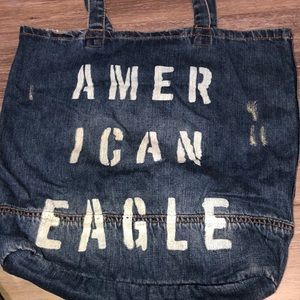 american eagle jean bag